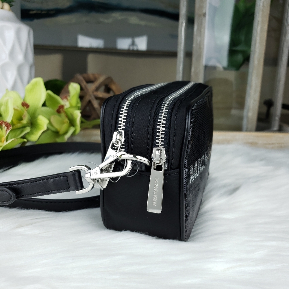 🌺NWT Michael Kors SM Kenly sequin crossbody bag - Picture 5 of 11